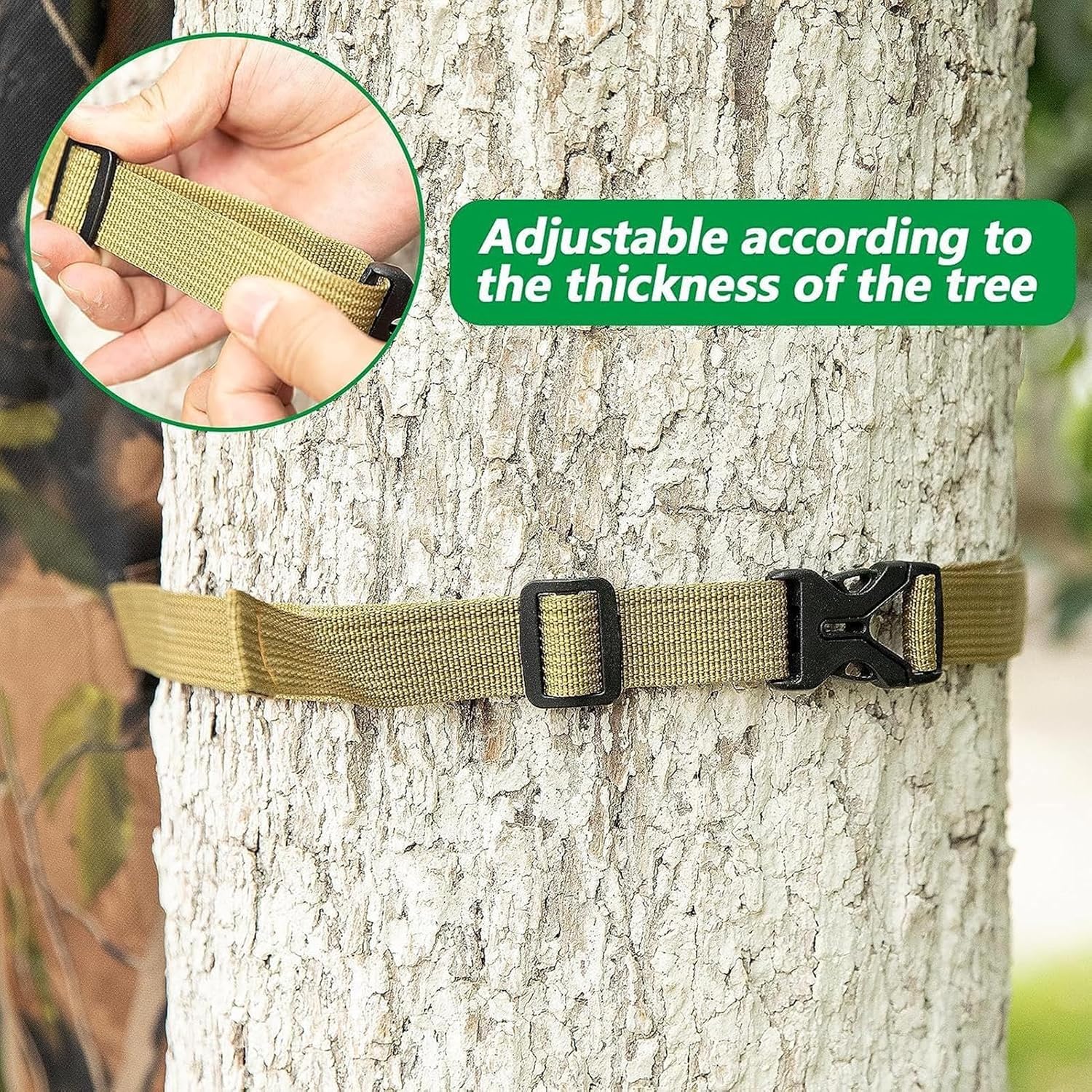 Adjustable Deer Feeder, Deer Feeding Bag, Crumb Large Capacity Large Capacity Corn Feeders, Camouflage Game Camouflage with Strap, B