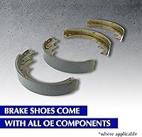 Vista 9 de Centric Premium 111.09450 Zapata de freno de tambor trasero de repuesto automotriz para Select 2013 ScioniQ, 2008-2014 Scion xD, Toyota Corolla