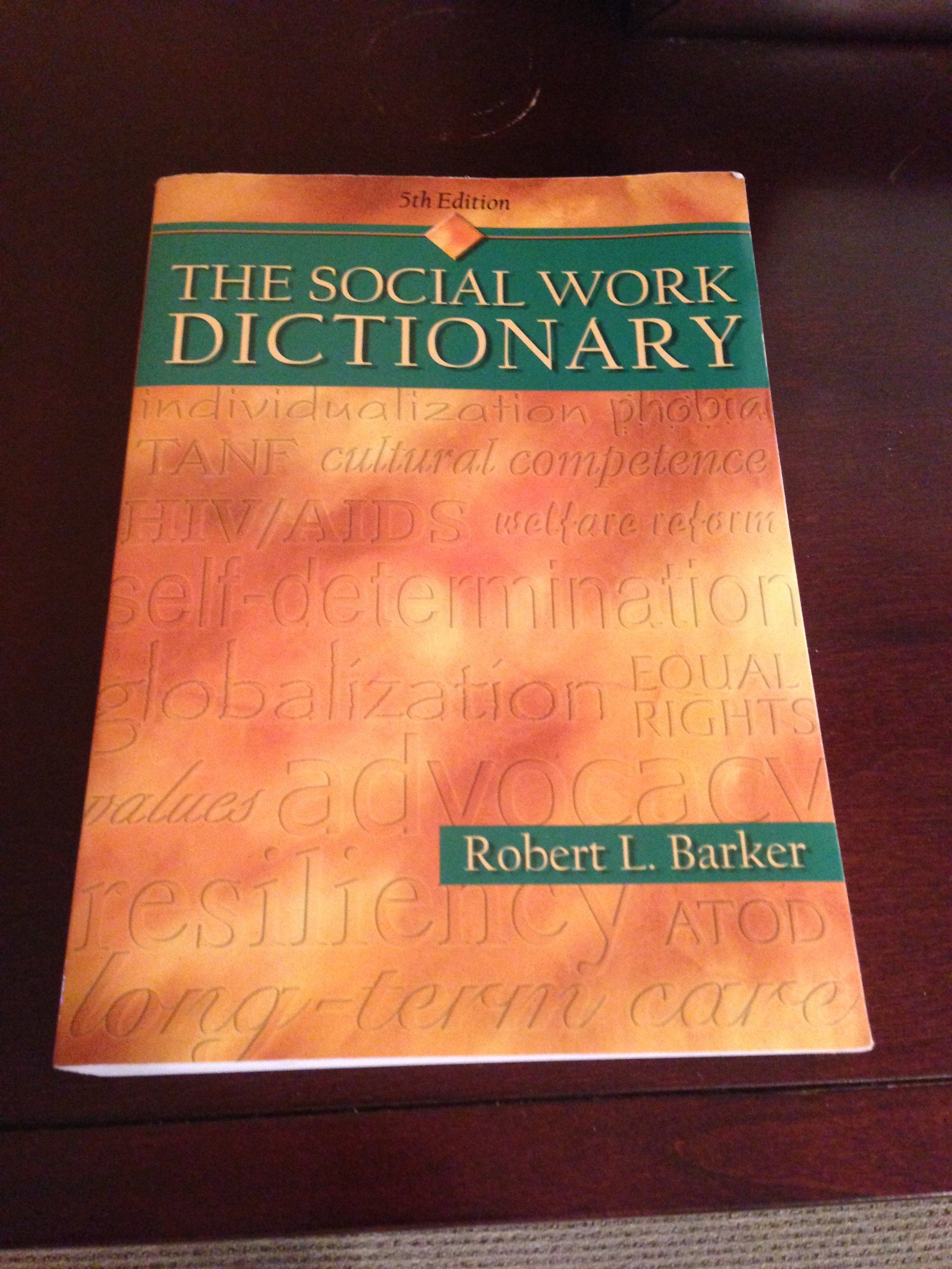 The Social Work Dictionary, 5th Edition