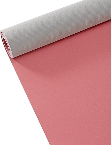 Miniatura 3 de UMINEUX Tapete de yoga extra ancho para mujeres y hombres, 72 x 32 x 14 pulgadas, tapete de yoga ecológico TPE antideslizante, tapete de