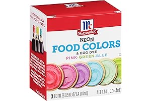 PAAS Neon Assorted Food Colors & Egg Dye Kit