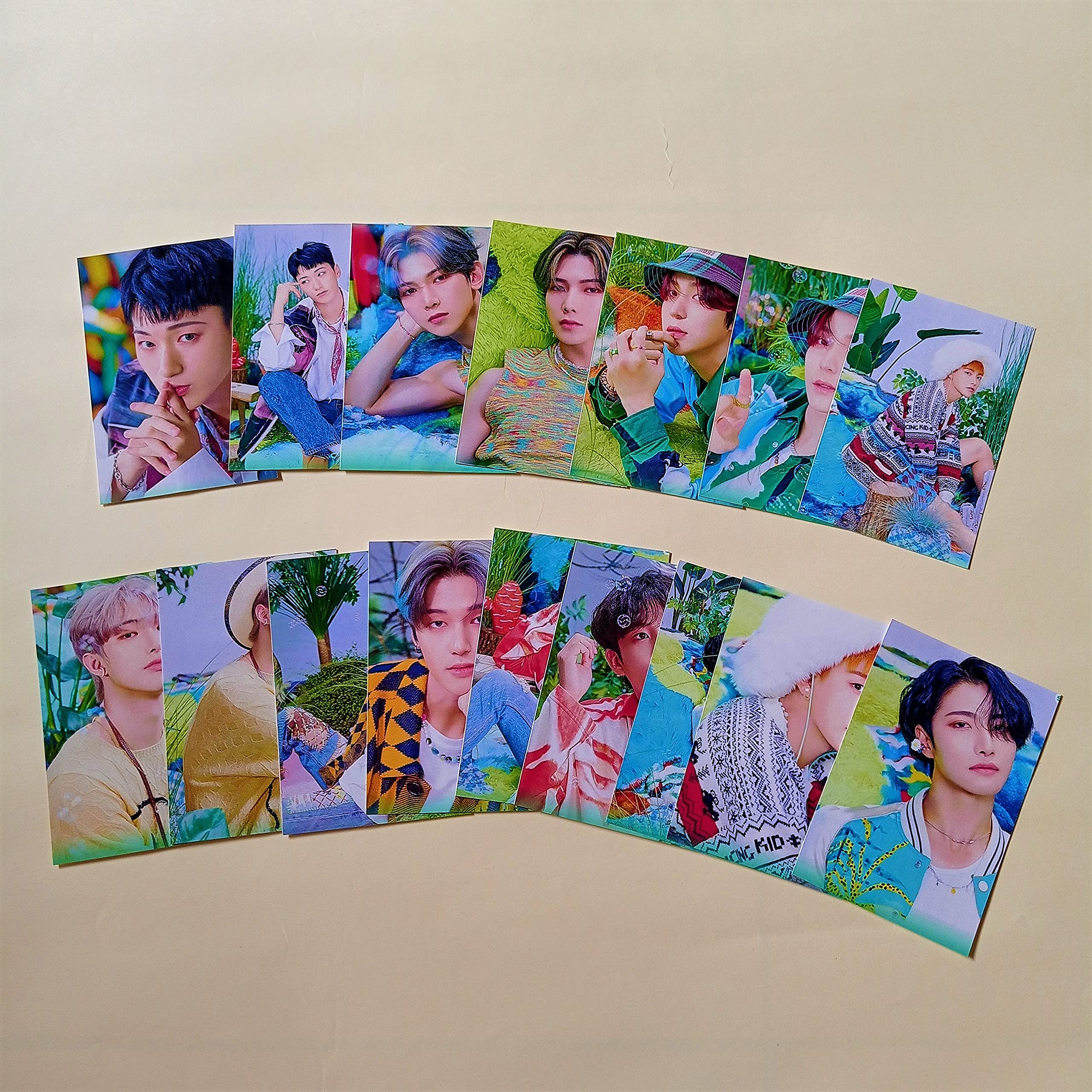 Ateez Eternal Sunshine Song Large Stickers (Set of 16) + 3 Freebies