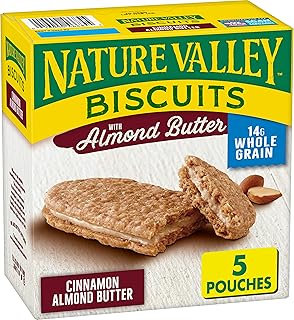 Nature Valley Biscuit Sandwiches, Almond Butter, 5 ct, 6.75 OZ