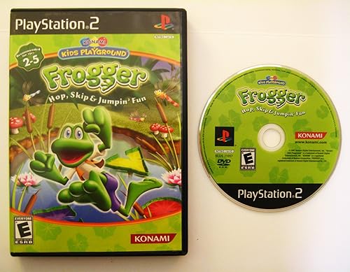 Konami Kids Playground Frogger Hop, Skip, & Jumpin' Fun - PlayStation 2