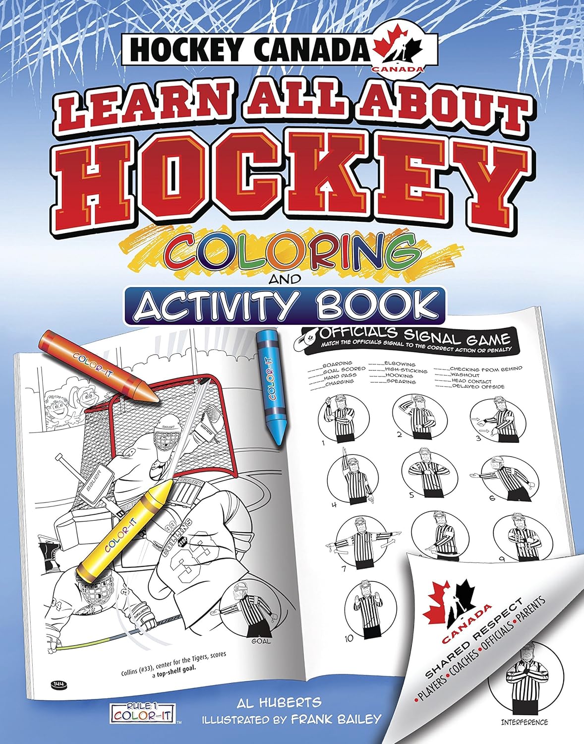 Hockey Canada's Learn All About Hockey Color and Activity (Rule 1