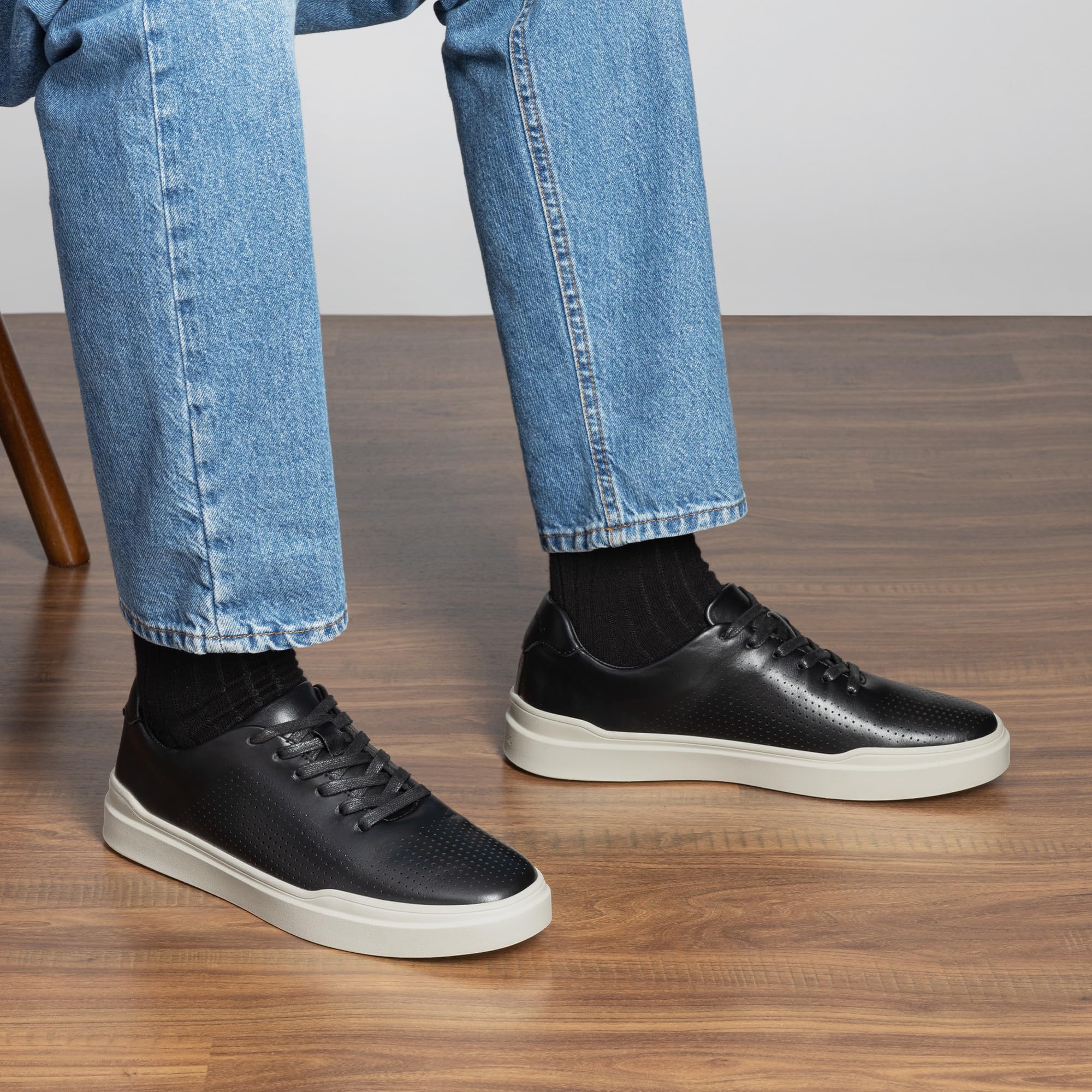 Bruno Marc Tenis de vestir casuales para hombre, zapatos casuales de negocios para hombre, ligeros, transpirables, a la moda, WaveFlex CoreLux