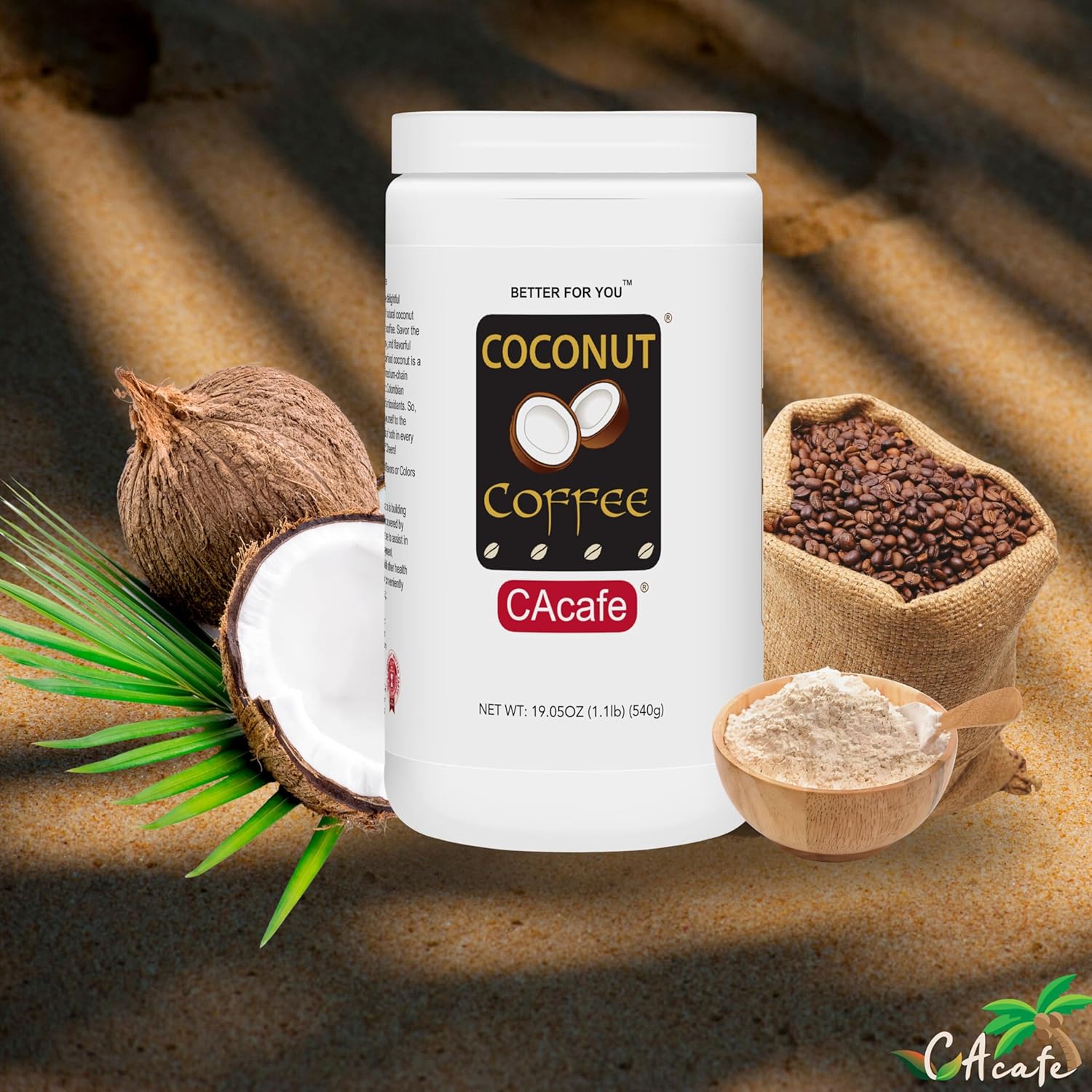 Coconut Coffee and Collagen Coffee (2-Pack)