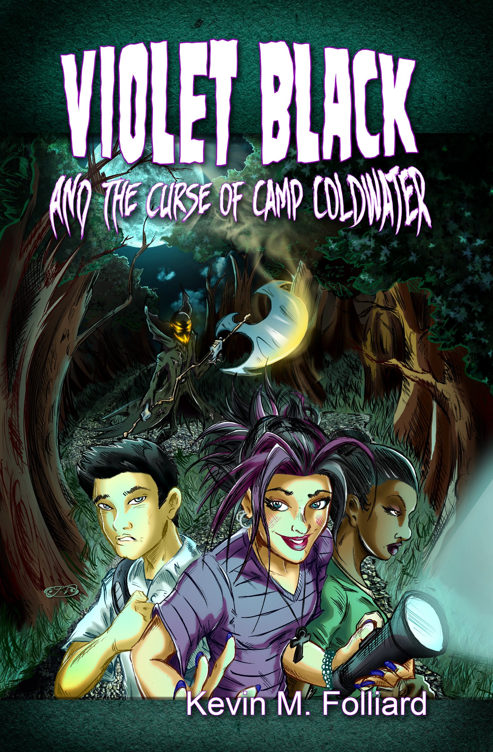 Cover of Violet Black & the Curse of Camp Coldwater
