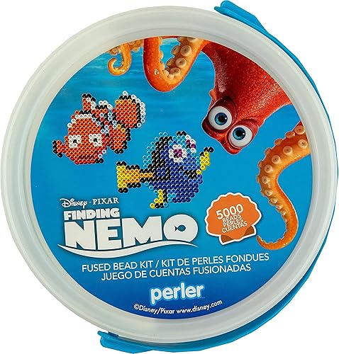 Miniatura 10 de Perler Disney - Kit de actividades de manualidades con cuentas fundidas de El Rey León, incluye 9 patrones, los tamaños del proyecto terminado