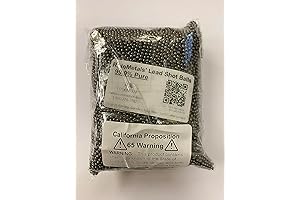 Professional Grade Lead Shot Balls #7.5 | 4 Pounds | Reload Ammo...