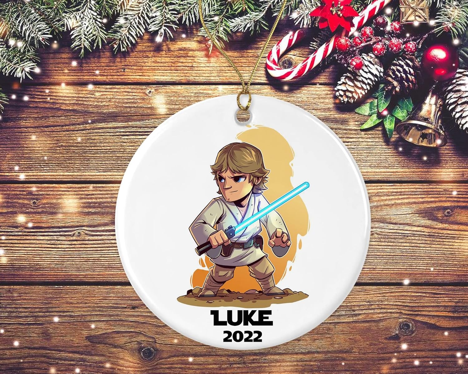 Luke Skywalker Star Wars Christmas Ornament