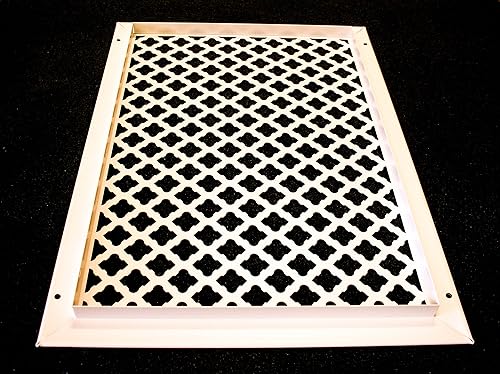 Miniatura 2 de Rejilla para huecos de ventilación de acero recubierto, estilo toscano, para paredes y techos