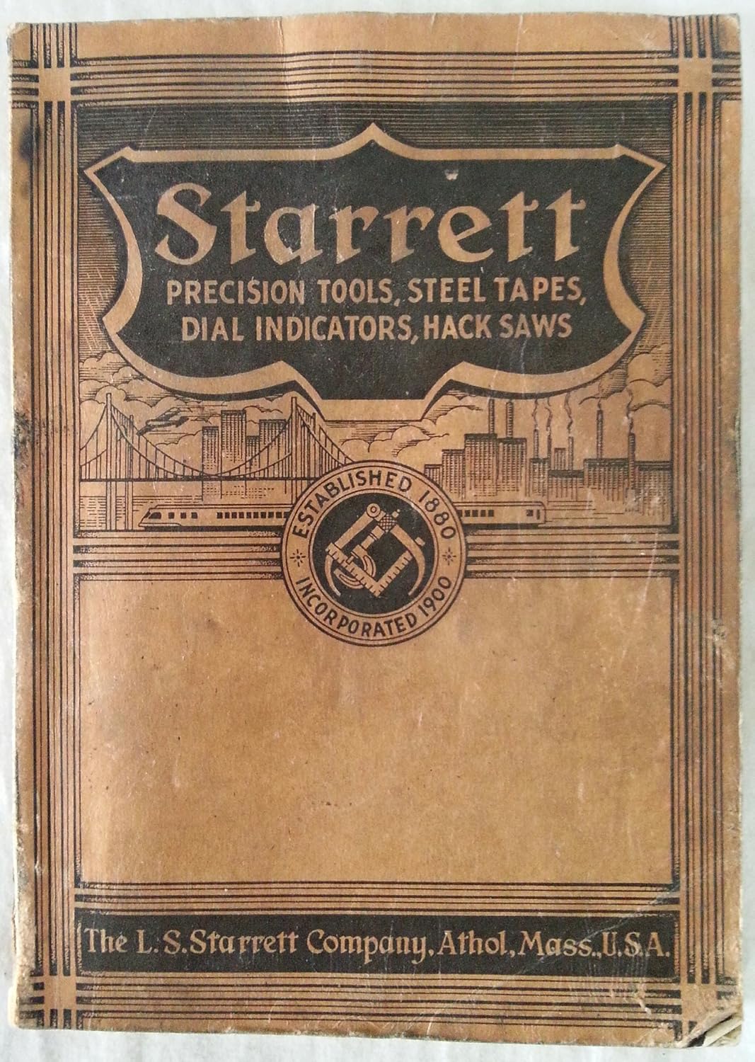 Starrett Catalog Fine Mechanical Tools Precision Tools Steel Tapes Dial