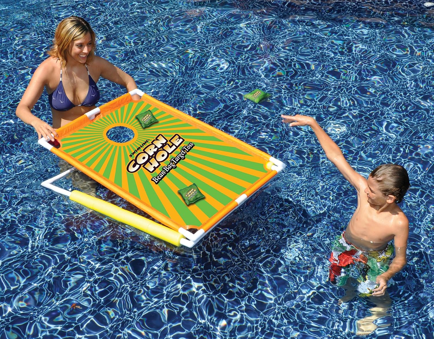 floating cornhole