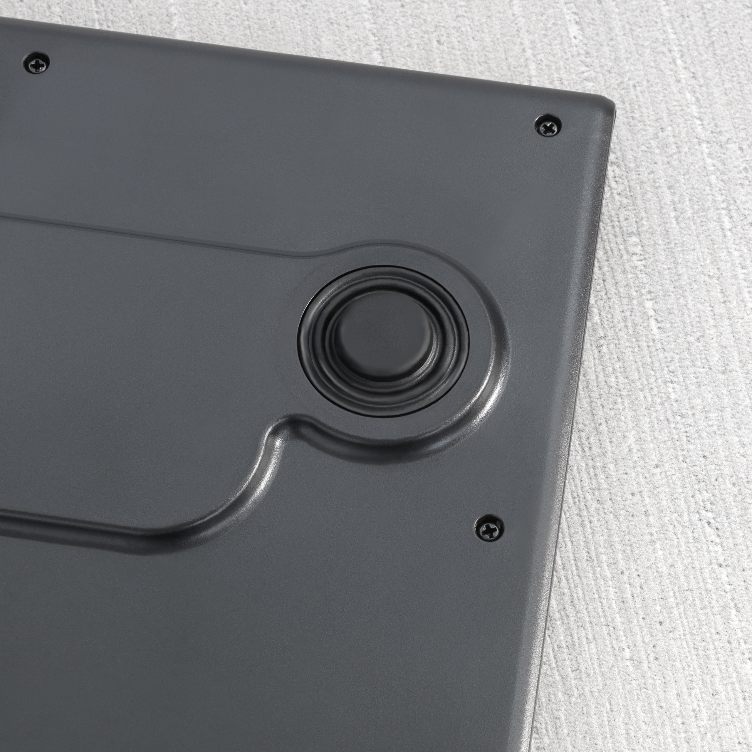 Brabantia Bathroom Scale Bilancia Pesapersone con Analisi Massa Corporea, Maniglia per Trasporto, Nero/Inox Satinato