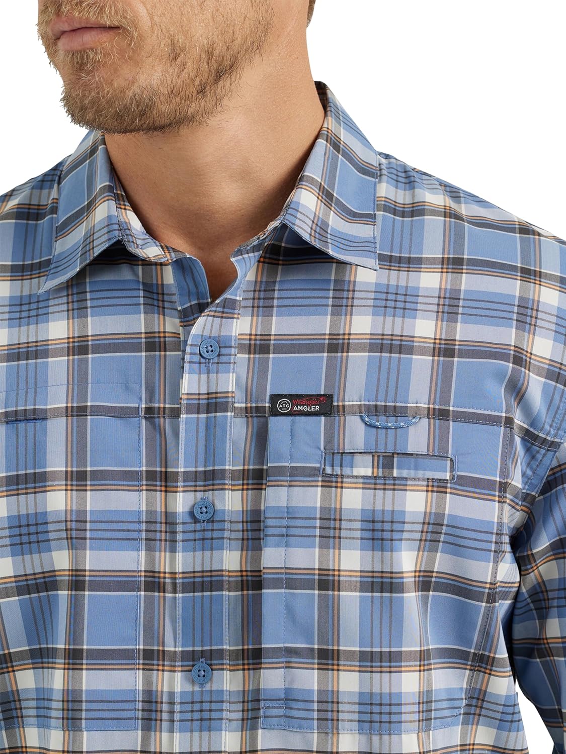 ATG by Wrangler Men's Long Sleeve Hike to Fish Shirt - Image 3