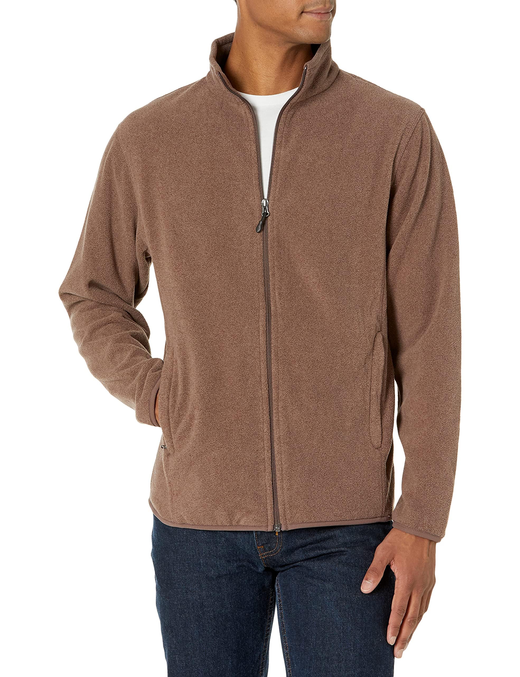 Amazon EssentialsMen's Full-Zip Fleece Jacket (Available in Big & Tall)OEKO-TEX STANDARD 100