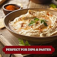 Vista 7 de Sésamo molido puro Tahini de Baron's, 100 % kosher, tarros de 16 onzas