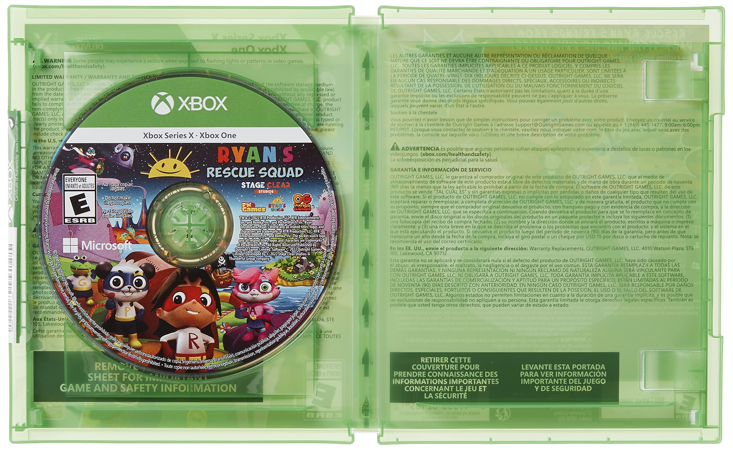 Ryan's Rescue Squad - Xbox Series X/S - Very Good - Used Game - Image 3