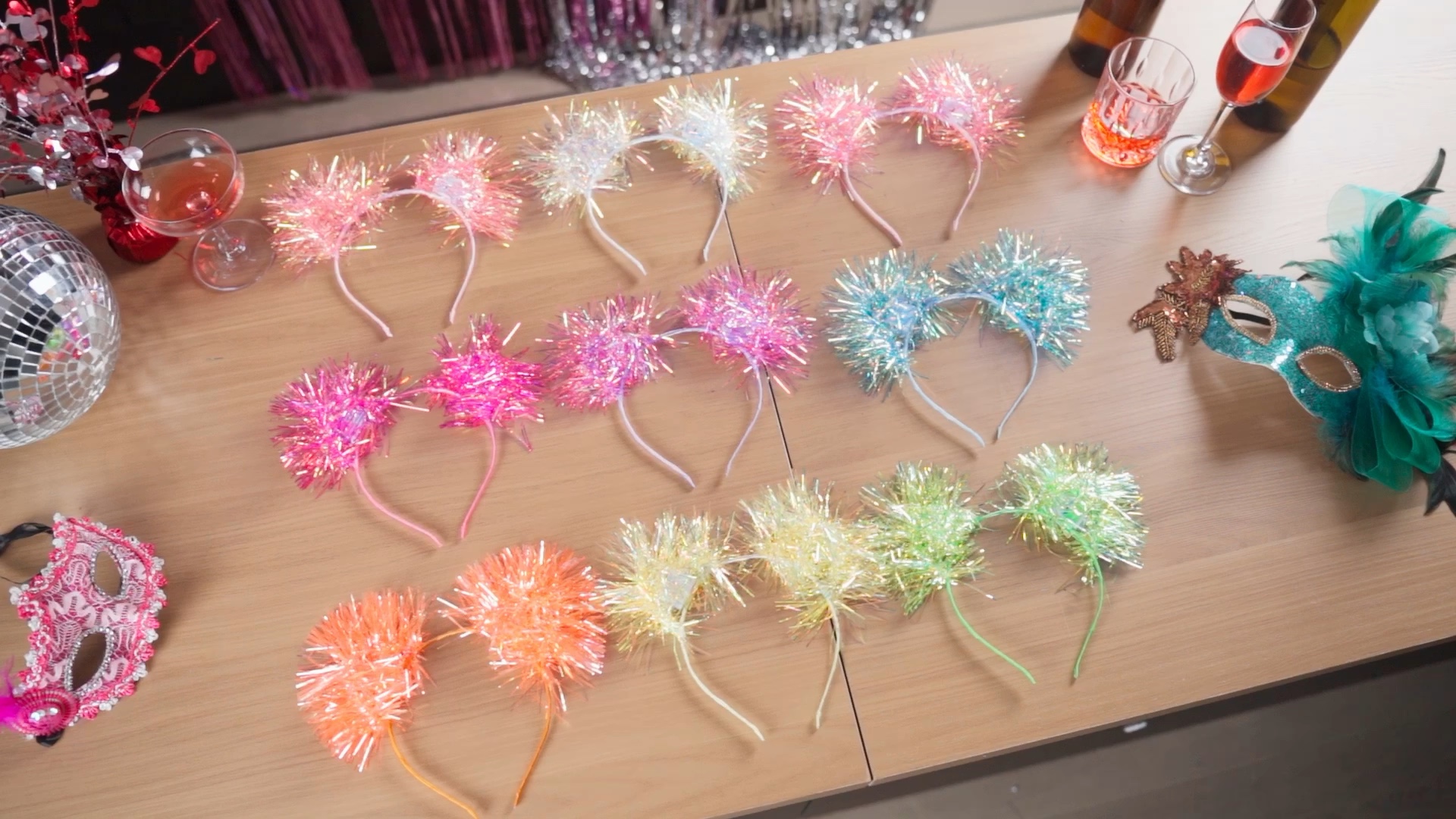 Amazon.com: Juexica 16 Pcs Lighted Cat Ears Headband with Color
