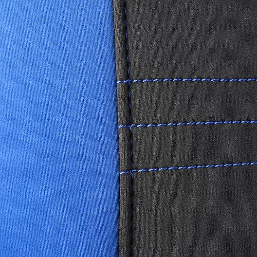 Miniatura 7 de CAR PASS Juego completo de fundas impermeables para asiento de automóvil con EVA compuesto de 0.197 in, funda de asiento de automóvil de neopreno