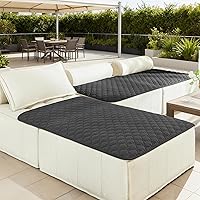 Vista 235 de gogobunny - Manta para perros y gatos 100% impermeable y de doble cara, funda suave para cama de mascotas, reversible, protege muebles, azul marino