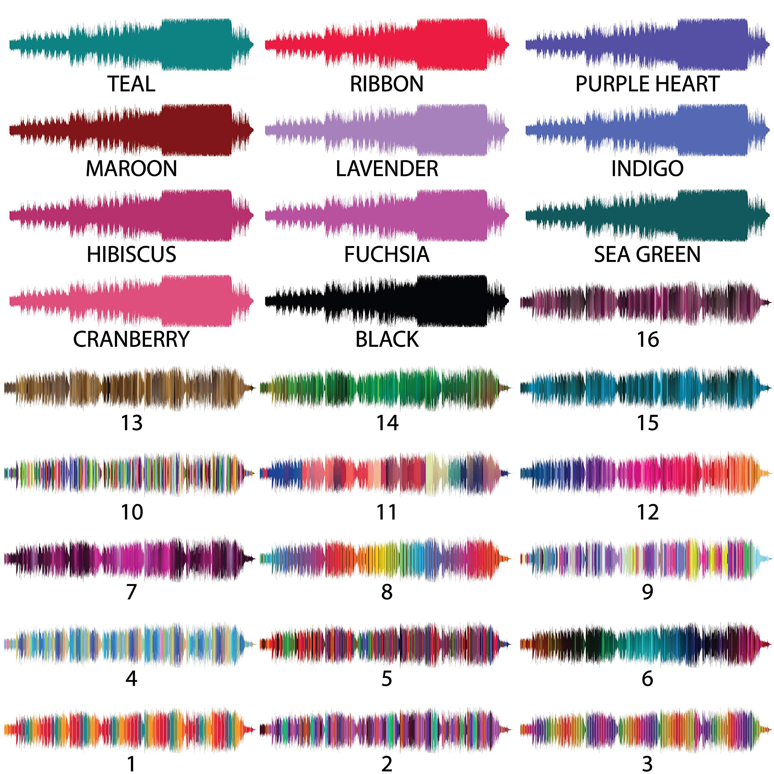 Artblox Soundwave Art With Scannable Qr Code Any Video Voice Recording Baby Heartbeat Or Song To Acrylic Glass Spotify Plaque Mothers Day Customized Gifts