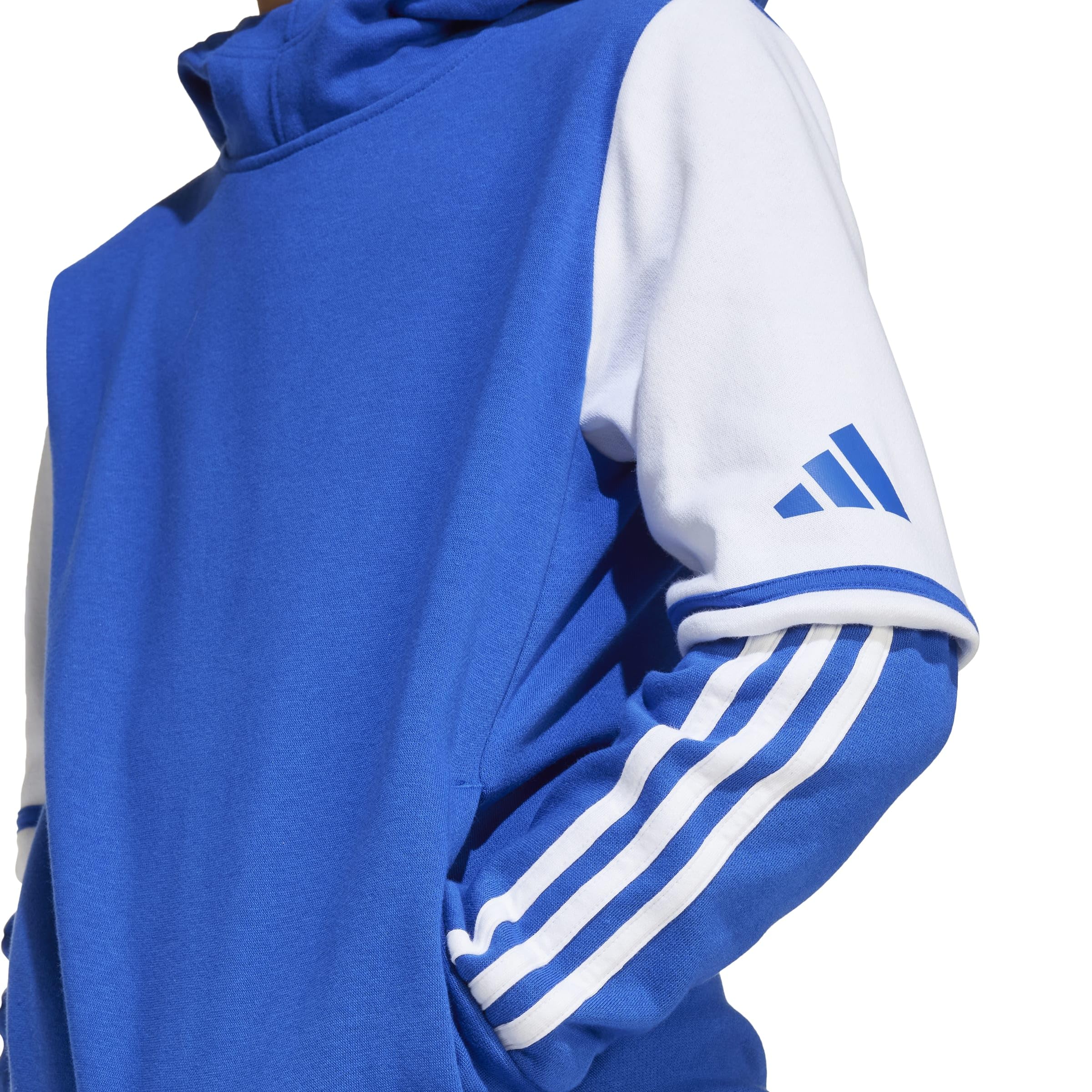 adidas Uniseks - dzieci Squadra25 Sweat Hoody Kids Sweatshirt, team royal blue/white, 9-10 Years