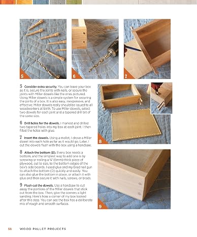 Wood Pallet Projects: Cool and Easy-to-Make Projects for the Home and Garden (Fox Chapel Publishing) Learn How to Upcycle Pallets to Make One-of-a-Kind Furniture & Accessories, from Boxes to a Ukulele