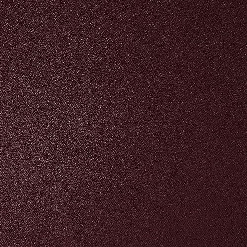 Miniatura 8 de Sun Zero Oslo Panel de cortina opaca con bolsillo para barra, grado de teatro, 52 x 84 pulgadas, color rojo vino