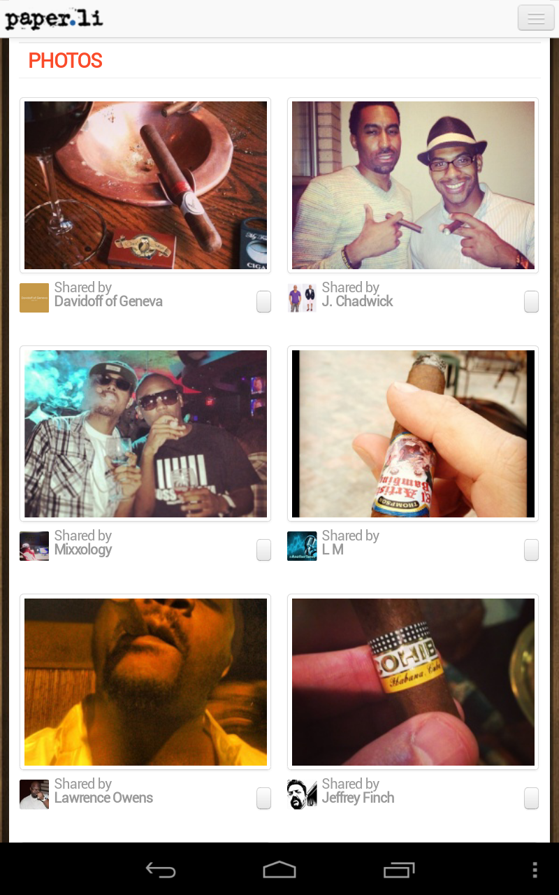 The Cigar Daily App on the Amazon Appstore