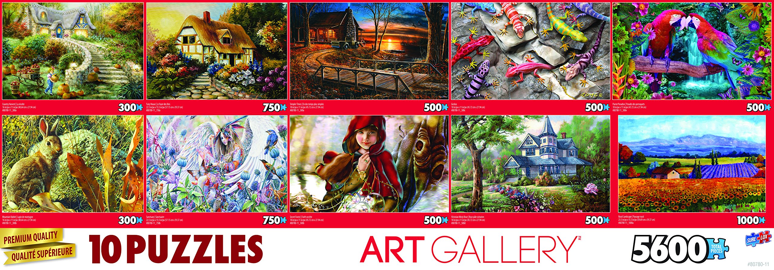 Buy Surelox 10 in 1 Art Multipack Series 11 Jigsaw Puzzle Online