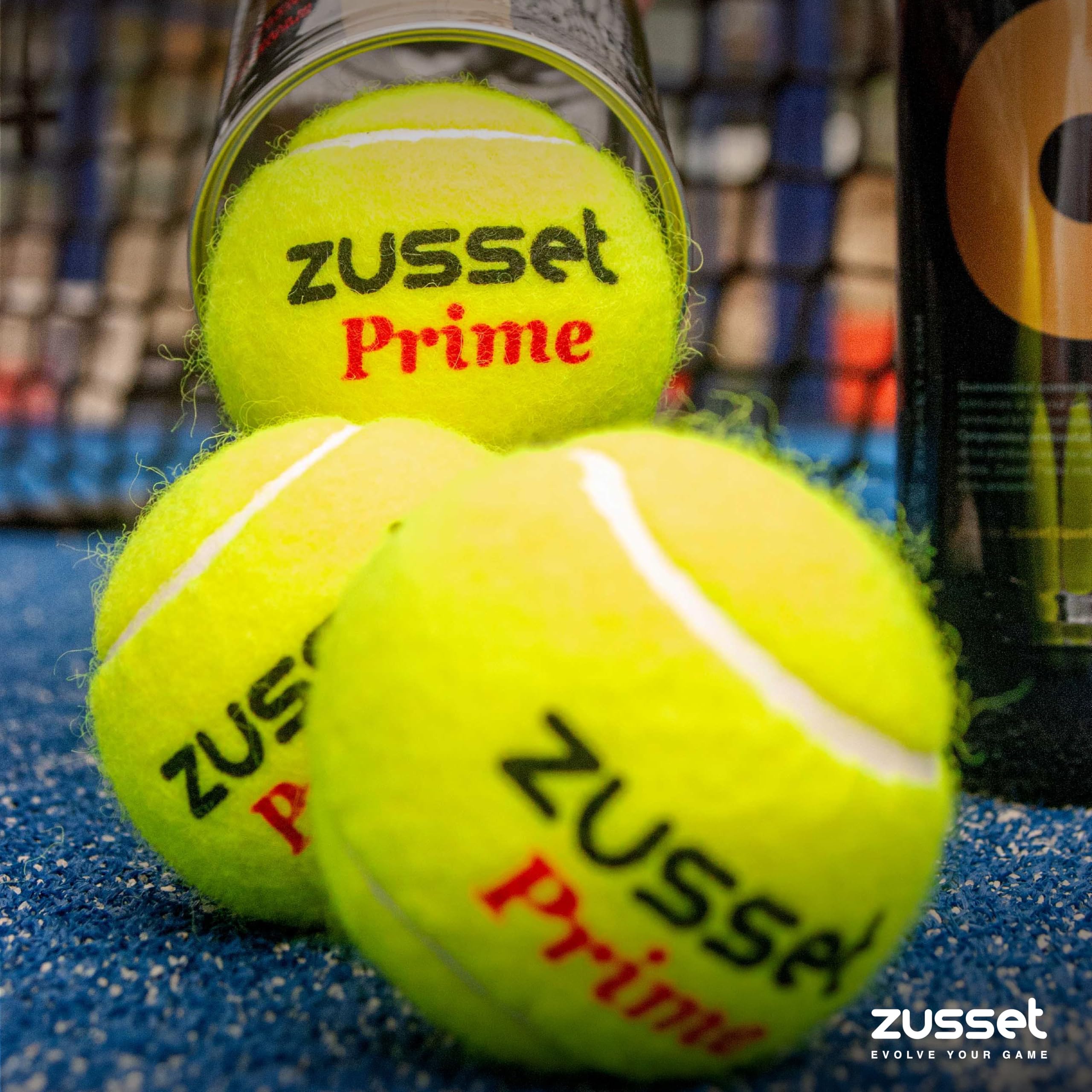 Palline da padel Prime 2025 (3 pezzi) | Risposta ad alta pressione ad alta velocità per colpi esplosivi | Feltro rinforzato per una maggiore durata e precisione | Palla da paddle pronta per