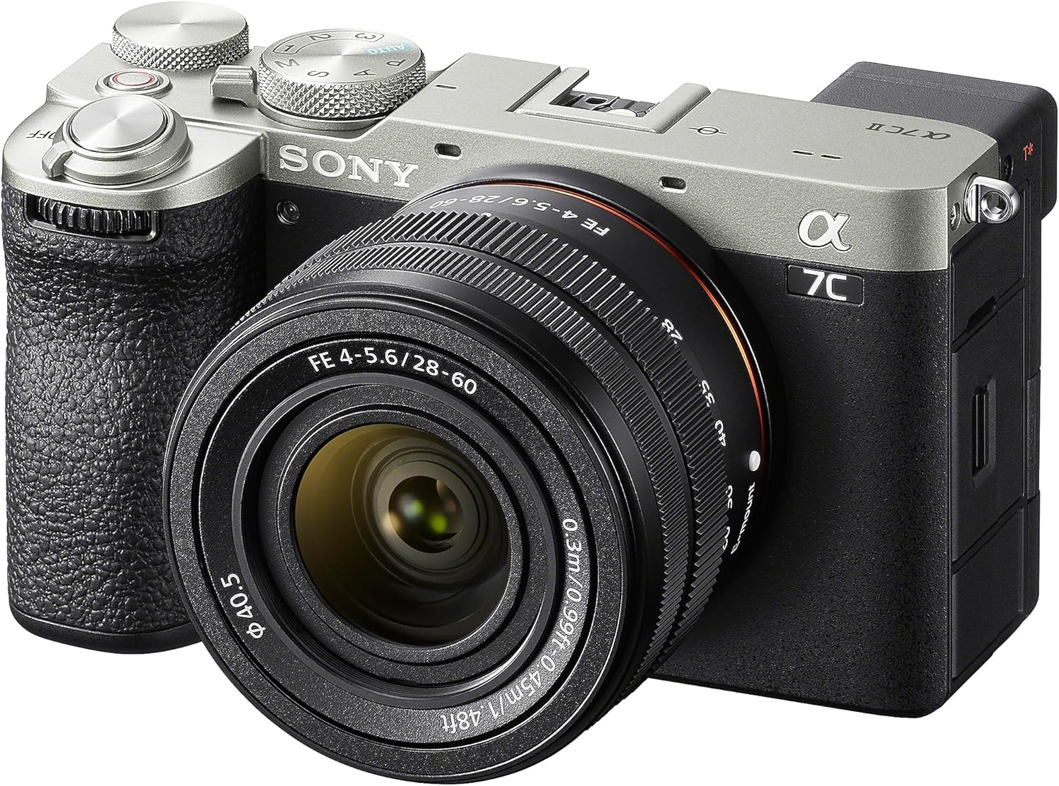 Sony Alpha 7CII Full-Frame Mirrorless Camera, (Silver) + Sony SEL2860 Compact Standard Zoom Lens 3 91JOgF8XcgL. AC SL1500