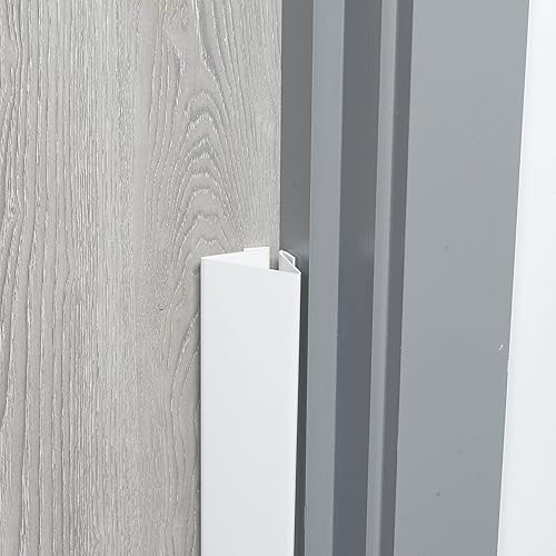 Miniatura 6 de Cardea - Protectores de bisagra para puerta de seguridad infantil, color blanco (paquete de 2)