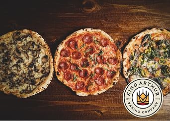 Neapolitan Style '00' Pizza Flour 50lb Bulk Bag Ultra-Fine American Milled Wheat for Authentic Italian Pizza Crusts, Calzones, Focaccia & More Perfect for Crisp, Chewy, Leopard-Spotted Crust 100% Natural
