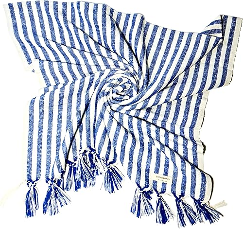 Miniatura 8 de Cottosophy Toalla de playa de algodón, sin arena, de secado rápido, grande de 71 x 39.4 pulgadas, toalla turca, toalla de piscina, toalla de baño,