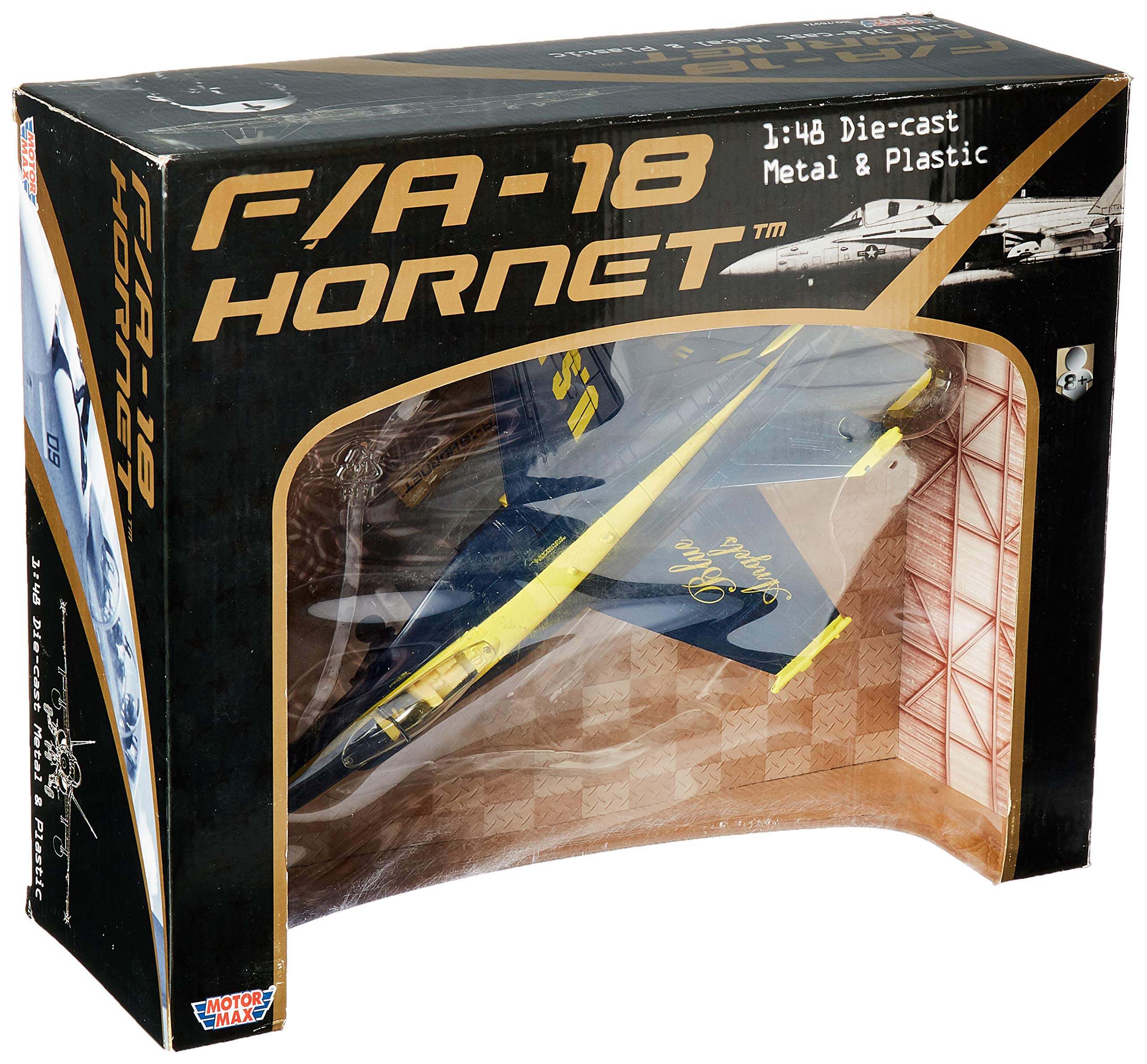 MOTOR MAX F/A-18 1:48 ホーネット Motor Max 1:48 Plane F/A-18 Hornet Angels Die Cast Vehicles