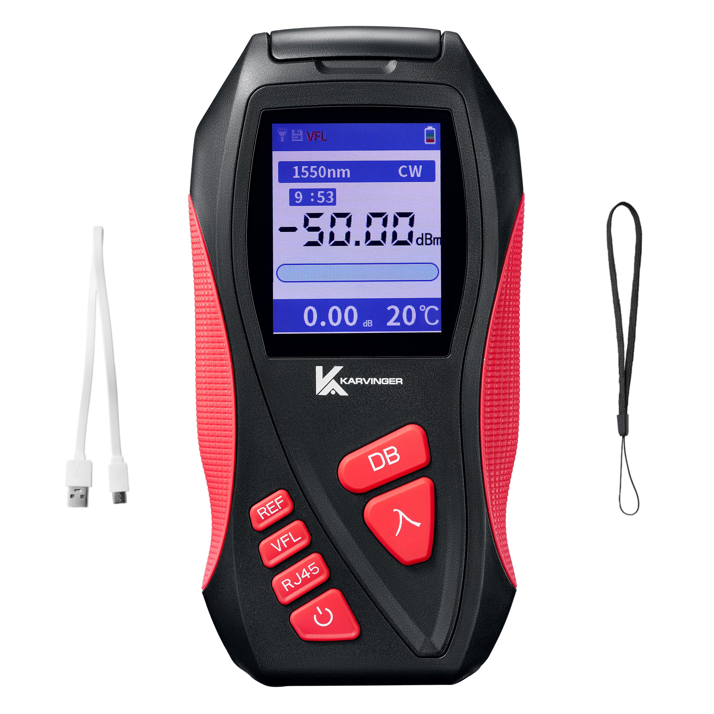 Karvinger - Rechargeable Optical Power Meter