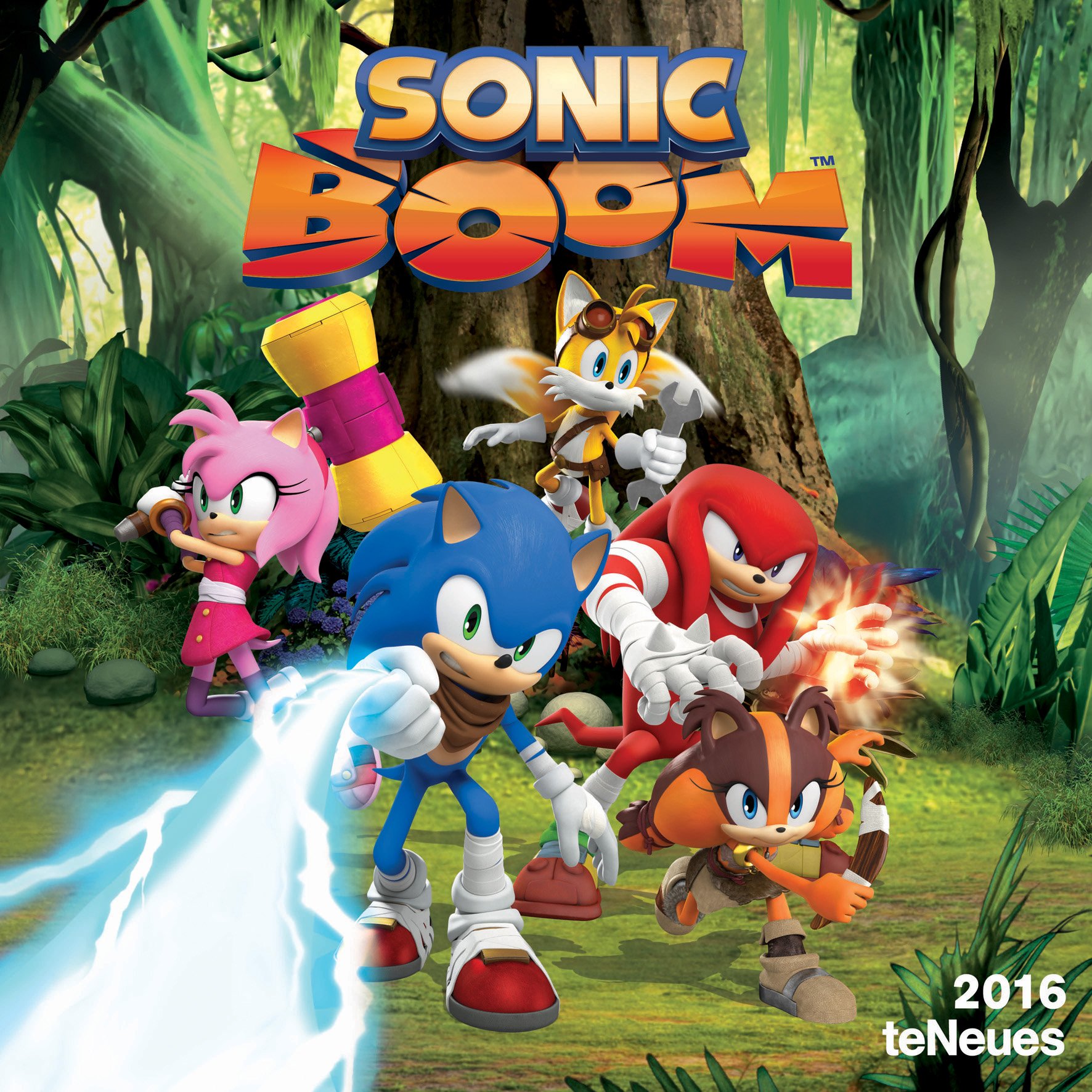 2016 Sonic Boom Wall Calendar Calendar – Wall Calendar, August 1, 2015