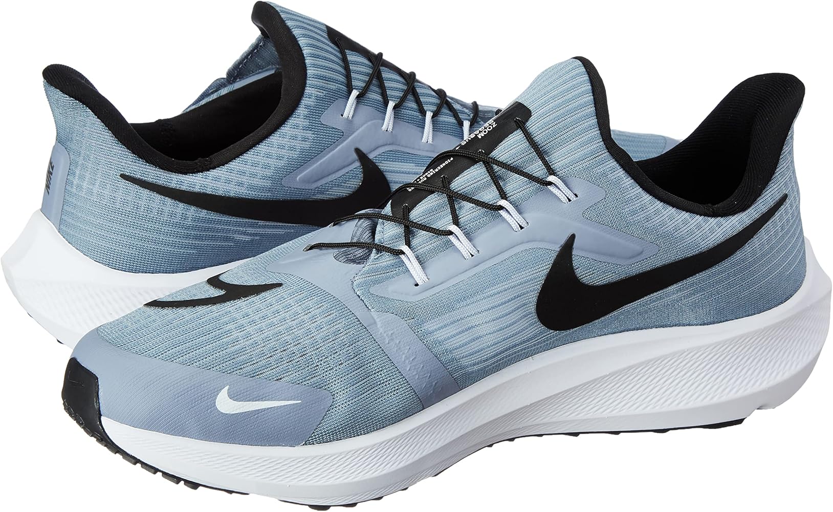 Buy Nike Mens AIR Zoom Pegasus FLYEASE Ashen Slate/Black-White