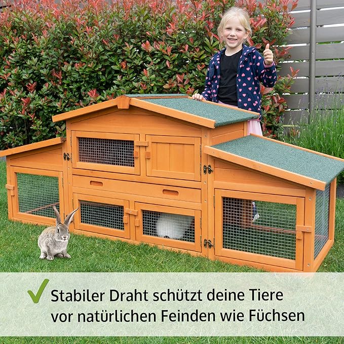 rabbit hutch roof
