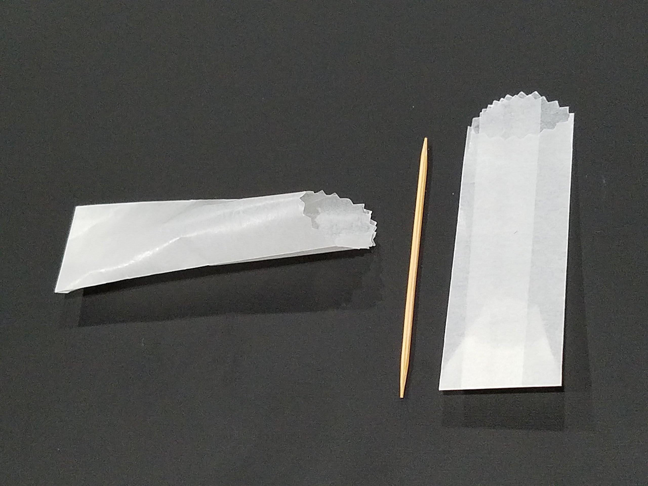 Mini Glassine Wax Paper Bag - White 500 Count (Medium)