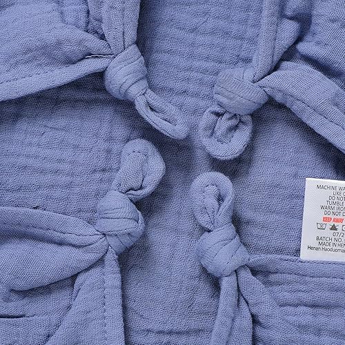 Miniatura 5 de okdiy Loveys de algodón orgánico para bebés, manta de seguridad para bebés recién nacidos, regalos neutros únicos para niños y niñas (gris conejo)