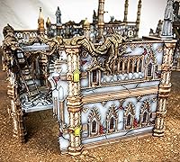 Vista 5 de Rampart - Juego de núcleos modulares de catedral eterna, sin pintar, totalmente personalizable, escalado, de Archan Studio, para niños y adultos a