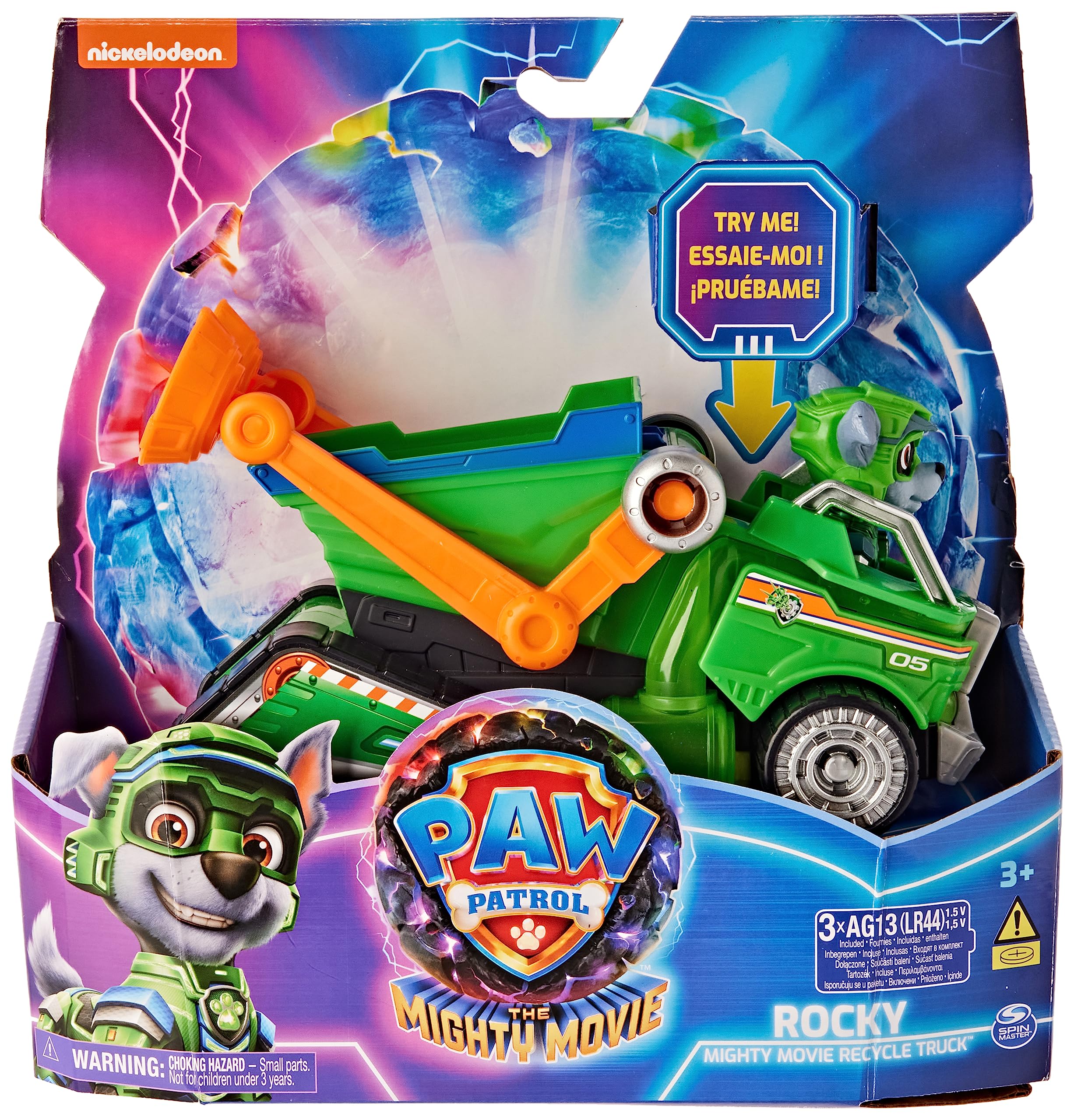 La Pat' Patrouille - Voiture + Figurine Tracker - Voiture De 15 Cm Avec