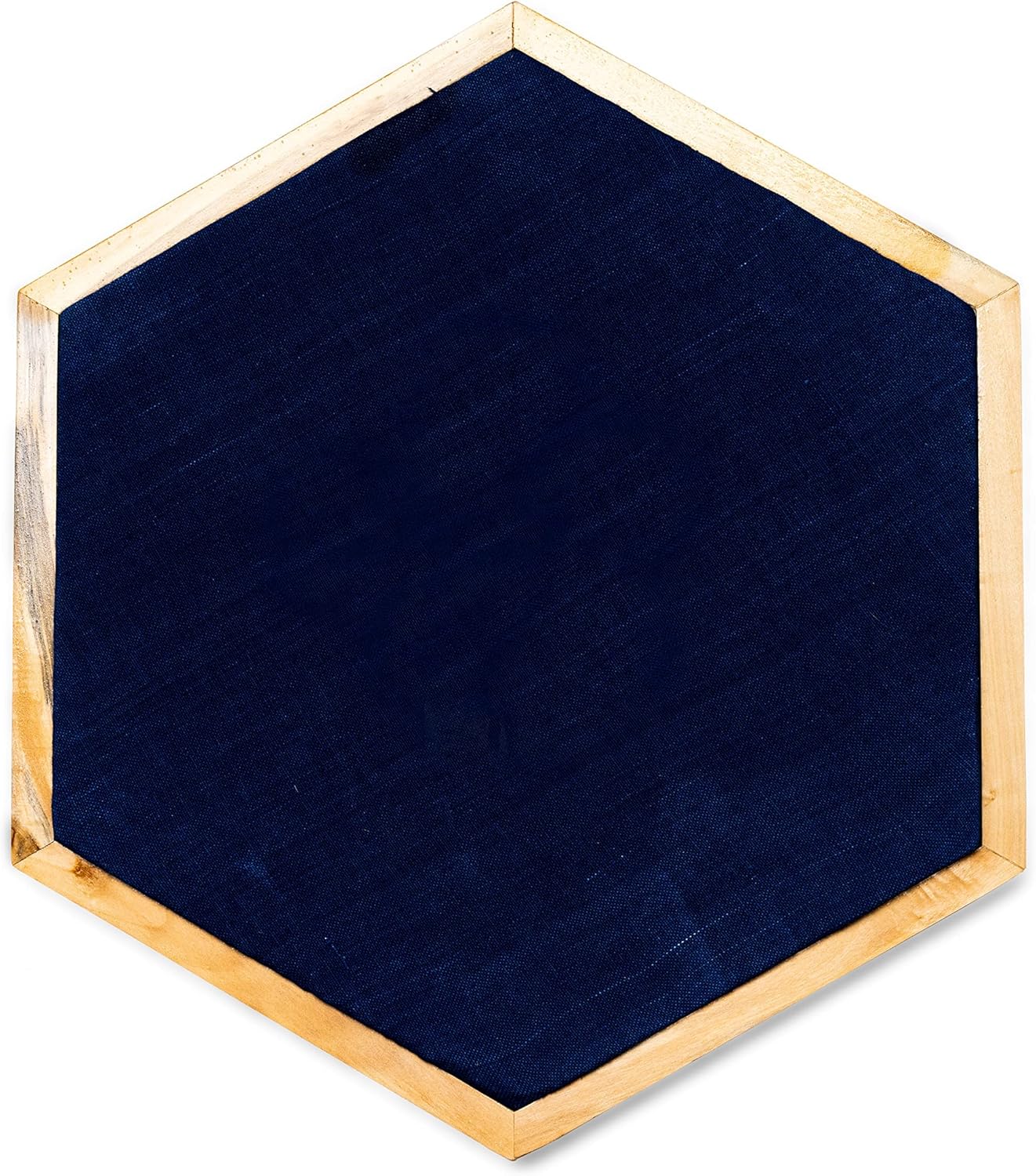 IVEI Hexagon Shaped Combination Board with Magnet Board, Pin Board & Whiteboard - Set of 2 - Dark Blue - Innovative Organizer for Kids and Adults with Magnets to Do Boards Gift for Home, Office