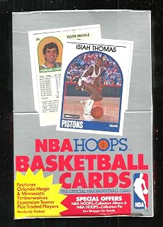 1989-90 HOOPS SERIES 2 BASKETBALL BOX MINT FROM NEW CASE 1ST JORDAN HOOPS CARD