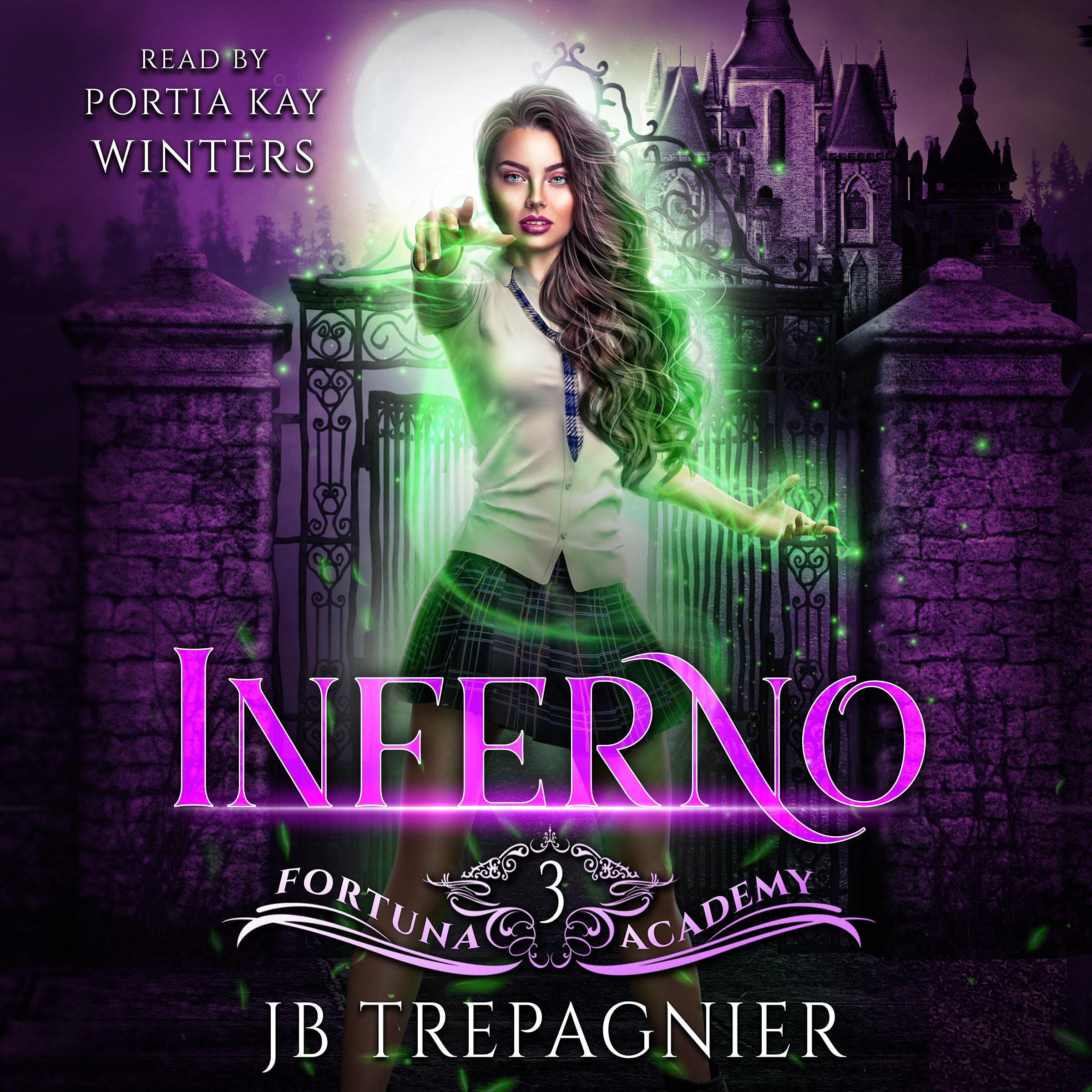 Cover art for Inferno (A Reverse Harem Paranormal Academy Romance)