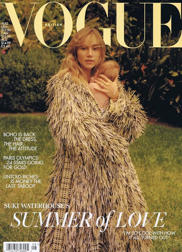 Amazon.co.jp: Vogue [UK] August 2024（単号） : Conde Nast